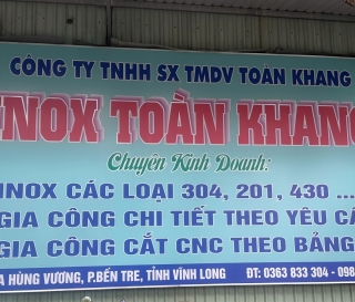 Thành Phẩm Inox Chất Lượng Cao Tại Inox Toàn Khang Phần 1